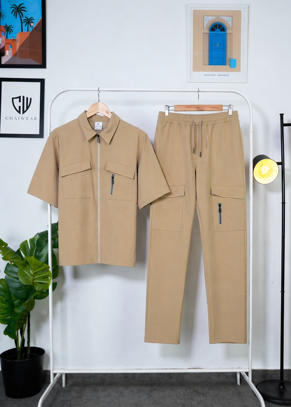 Pantalon et chemise Cargo en Nylon de haute qualité 240 GSM