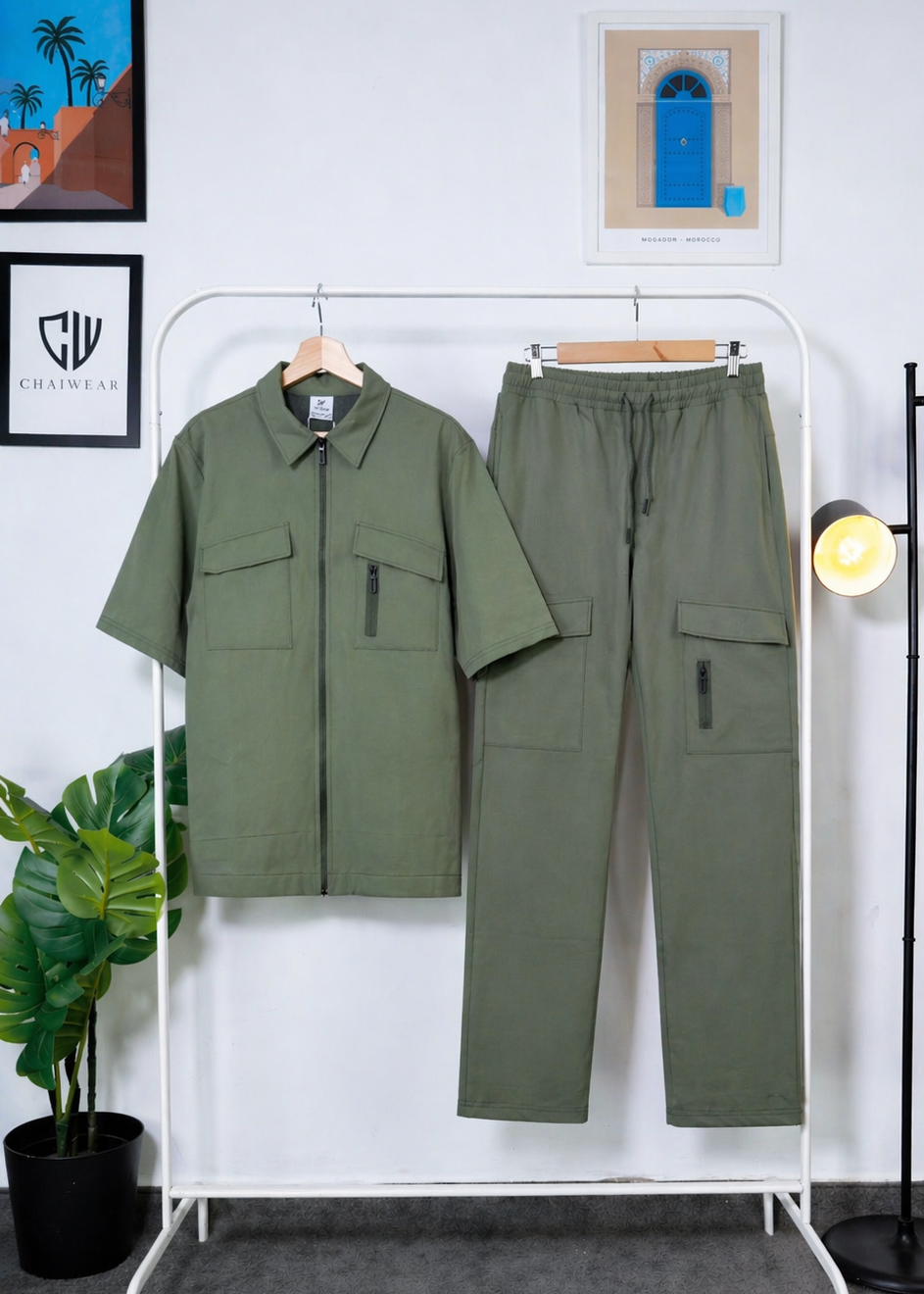Pantalon et chemise Cargo en Nylon de haute qualité 240 GSM