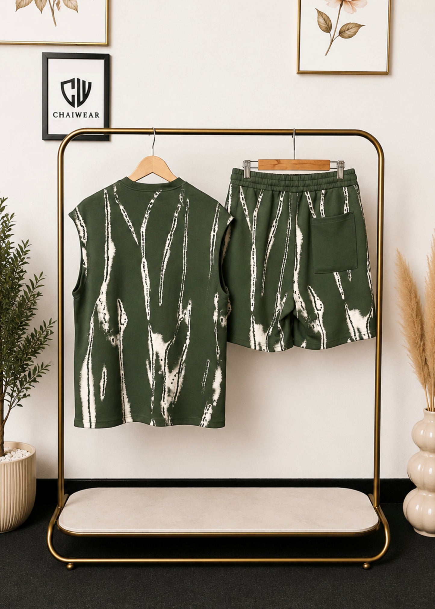 Short et Débardeur Eclipse Edition limitée en coton lourd 320 GSM