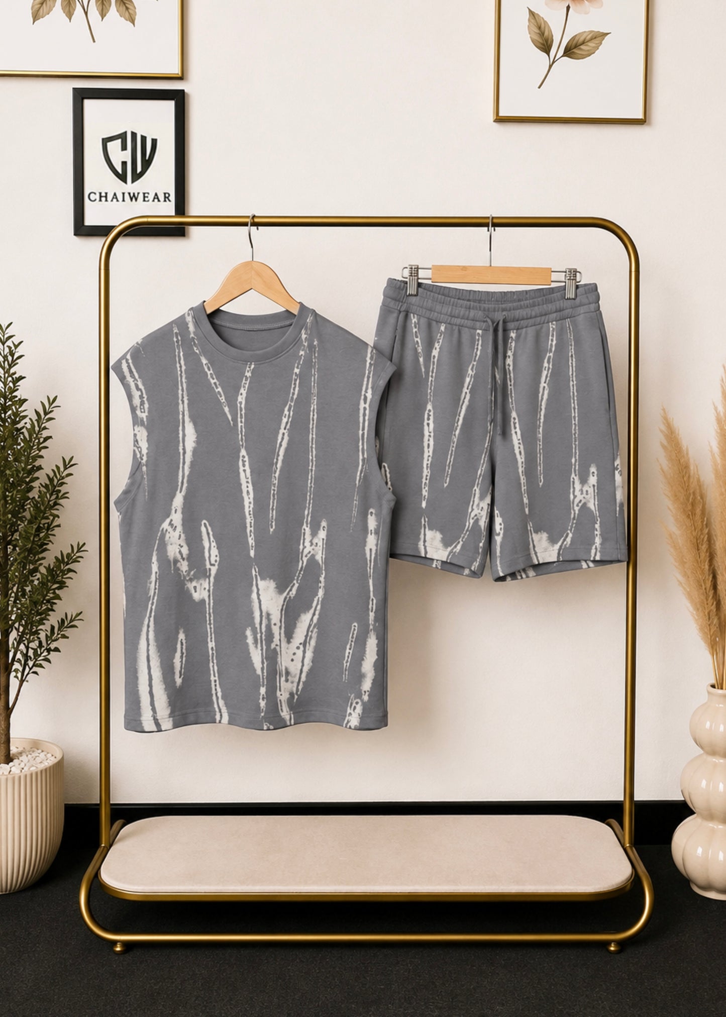 Short et Débardeur Eclipse Edition limitée en coton lourd 320 GSM