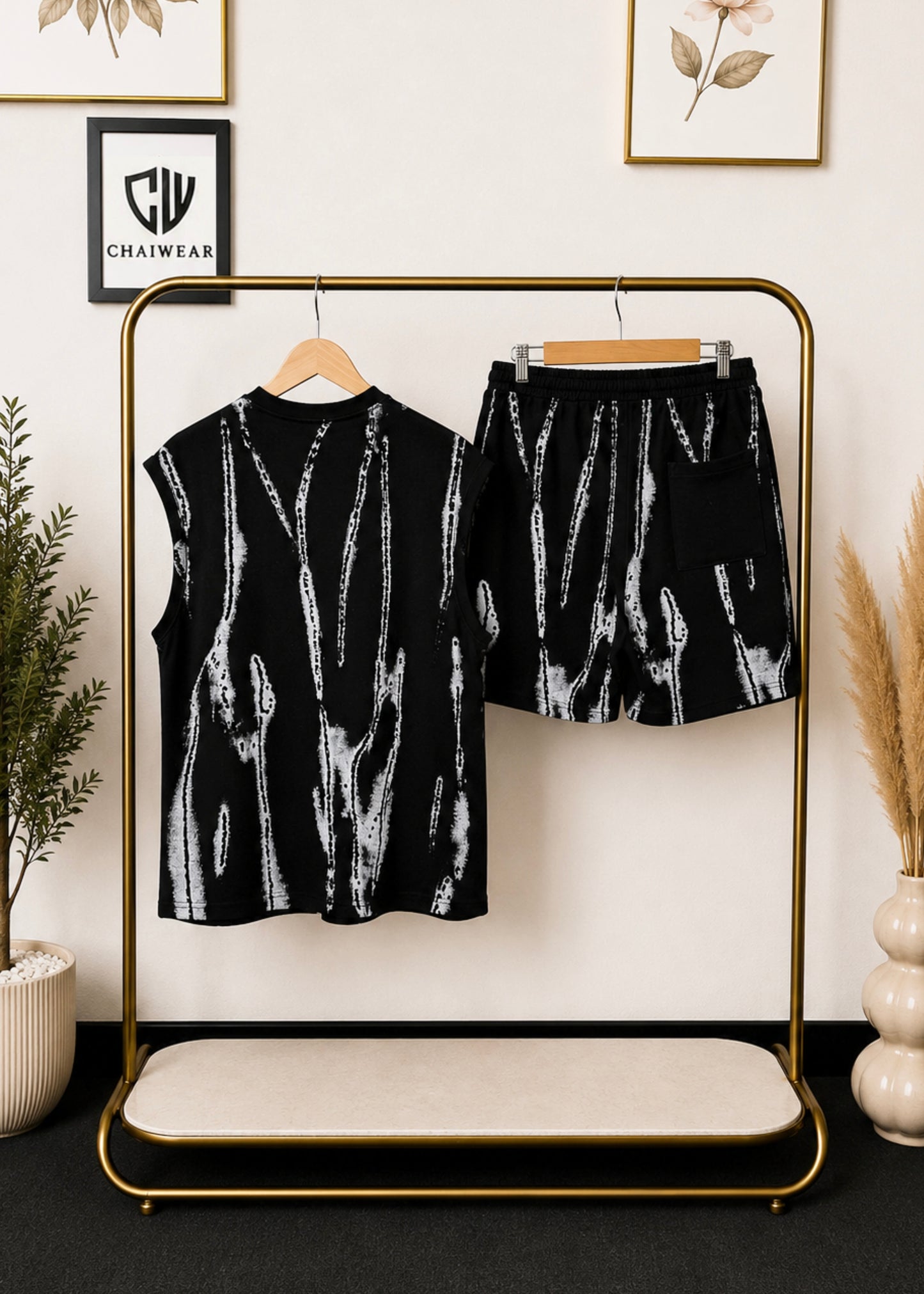 Short et Débardeur Eclipse Edition limitée en coton lourd 320 GSM