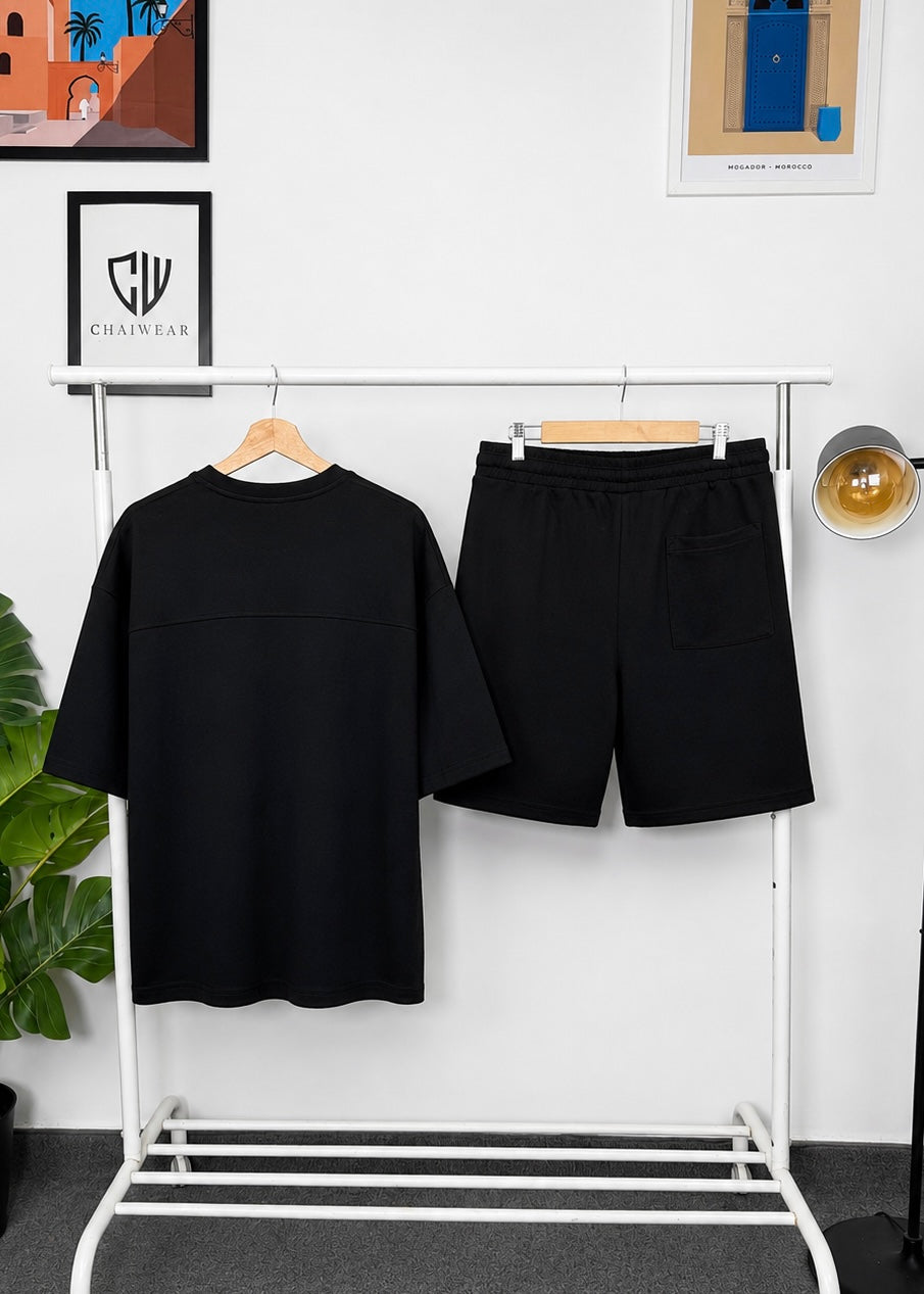 Short et T-shirt ambition en coton lourd 320 GSM